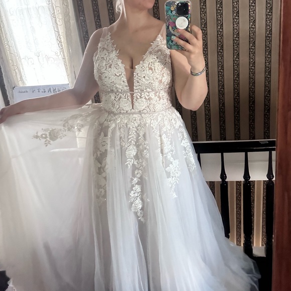 Morilee Rosa 5763 Smokey Lavender - Picture 5 of 5